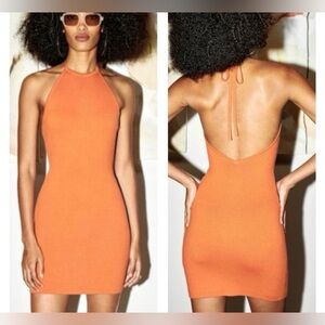 Abercrombie & Fitch Knit Sweater Halter Dress